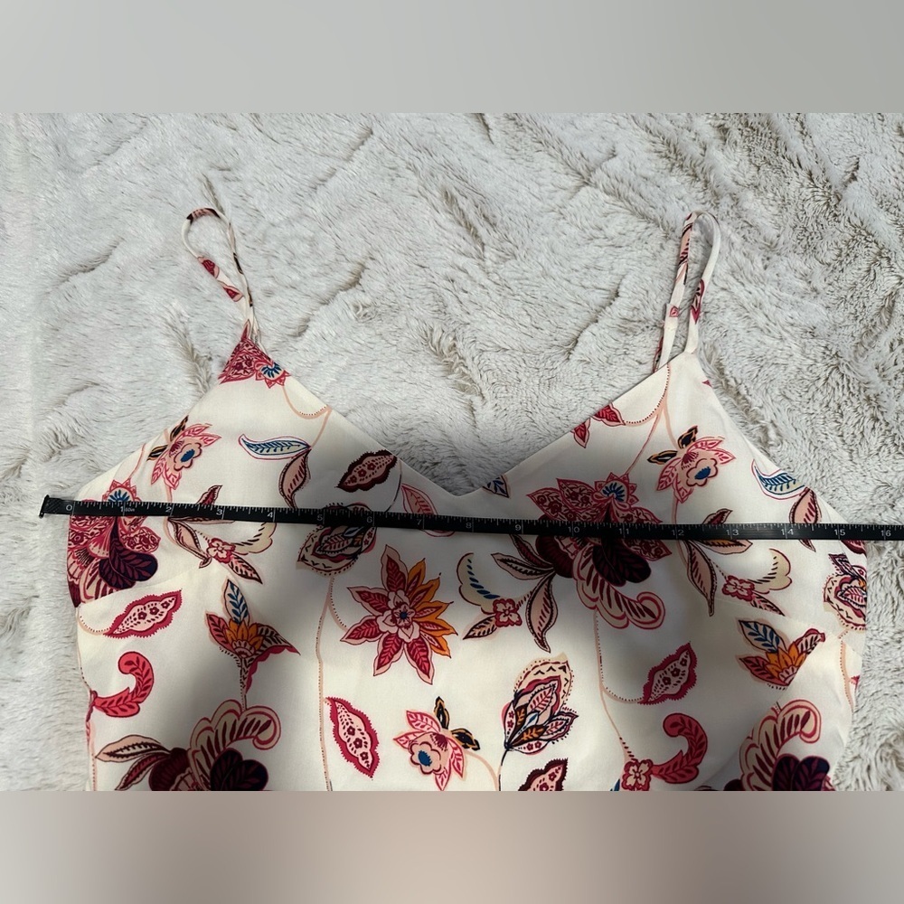 LOFT Floral Dress Sundress Size 2P Petite - Picture 4 of 11